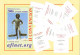 51681. Tarjeta MALAGA 2006. Exposicion Mundial Filatelia. Tarjeta AFINET - Briefe U. Dokumente