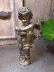 Angelot Cupidon Métal Régule Ou Bronze Argenté. - Metall