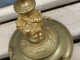 Delcampe - Anciens Bougeoirs XIXème Bronze Doré Décor De Mures, Abeilles & Scarabées - Candeleros, Candelabros Y Palmatorias