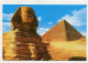AK 162080 EGYPT - Giza - The Great Sphinx & Keops Pyramid - Sfinge