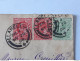 Lot De 2 Enveloppes Avec Timbres Victoria Et Edward Envoyées Vers Bordeaux Et La Rochelle .. Lot120C . - Cartas & Documentos