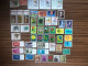 Delcampe - LOT DE 84 BLOCS DE QUATRE + 4 FEUILLETS LIECHTENSTEIN + Sachet Timbres Divers - Verzamelingen