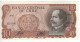 CHILE   10  Escudos ,   P143  ( ND   José Manuel Balmaceda + Painting At Back ) - Chili