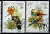 BIRDS / PROTECTED BIRD SPECIES / HOOPE / MAGYAR / 5 VFU STAMPS / 3 SCANS   . - Piciformes (pájaros Carpinteros)