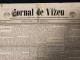 1869 PORTUGAL  “Jornal De Viseu Datado De 11.12.1869 Com Selo De 5 Reis D. Luís I, Fita Curva, Denteado, MF19  - Autres & Non Classés