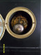 Horloge Napoléon III Sur Socle En Marbre Noir Et Rose, En TBE - Horloges
