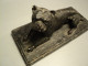 Delcampe - Ancienne Sculpture Chien Boxer Bouledogue Début XXème Sculpteur Animalier Charles Chivot (1866-1941) - Gesso