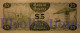 GUYANA 5 DOLLARS 1989 PICK 22e UNC - Guyana