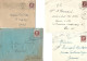 29 Enveloppes Timbre CERES / Oblitération 25 BESANCON PONTARLIER ARC SOUS CICON TREVILLERS ORNANS MONTBENOIT - 1945-47 Ceres Of Mazelin
