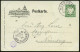 MUENCHEN/ SPORT-AUSSTELLUNG 1899 (4.8.) SSt Auf Passender  PP 5 Pf. Wappen, Grün: Allgem. Deutsche Sport-Ausstellung = A - Unclassified