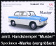 B.R.D. 2002 (Dez.) Oldtimer, Wofa-Satz Kompl., Je Mit Amtl. Handstempel  "M U S T E R"  = BMW "Isetta", Trabant P 50, Me - Autos