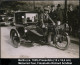 Berlin 1925 (ca.) Orig. S/w.-Presse-Foto: Motorrad-Taxi Mit Seitenwagen = Fabrikat "Dürrkop" (Format 12 X 16,4 Cm) Rs. T - Motorbikes