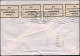 Berlin NW 7 1938 (30.6.) MaWellenSt.: LOUGHBOROUGH/LEICESTERSHIRE Auf Großbrit. 1 P. U. 1 1/2 P., Rs. Deutscher Devisenz - Altri