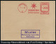 BREMEN/ 1/ NORDSTERN 1935 (5.1.) AFS-Musterabdruck Francotyp "Hakenkreuz" (Firmen-Logo) Glasklar Gest. Francotyp-Musterb - Autres