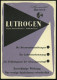 (16) FRANKFURT (MAIN)-HÖCHST 1/ Arzneimittel/ HOECHST 1953 (7.9.) Seltener AFS Francotyp = Verkürzte C-Type Auf Zweifarb - Chemistry