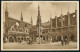 Lübeck 1936 (15.2.) 6 Pf. BiP WHW-Lotterie, Grün: Marktplatz U. Rathaus (Eizelkarte) Bedarf (gest In Oberlahnstein), Ort - Other & Unclassified