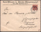 BERLIN,N.W./ 7/ *b 1892 (4.12.) 1K Auf Vordruck-Bf.: Central-Hilfsverein Des Deutschen Adelsgenossenschaft (Zierschrift! - Other & Unclassified