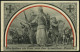 DEUTSCHES REICH 1915 (30.11.) Patriot. Künstler-Propaganda-Ak.: Reserve-Infanterie-Regiment Nr. 210 = Germania Führt Tru - 1. Weltkrieg
