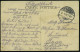 RAUSCHENBERG/ *** 1918/19 1K-Gitter Auf 2 Späten Feldpost-Ak. Vom 29.12.1918 Und 3.1.1919, 2x Hs. Abs.: "..Funker.. Deta - Otros & Sin Clasificación