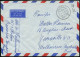 B.R.D. 1965 (12.2.) Widerstandskämpfer-Block, EF (2 Kl. Klebefalte) 1K: 8673 REHAU 1, Rs. Frankierter Bedarfs-Übersee-Fl - Other & Unclassified