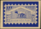 ITALIEN /  REP. VON SAL&Ograve; 1944 Amtl. P 30 C. Braun + Amtl. Zudruck: XXX. ANNIV. "ASOOC. FILATELICA INTALIANA" 1914 - Sonstige & Ohne Zuordnung