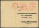 BERLIN-WILMERSDORF 1/ Reichs-/ Versicherungs-/ Anstalt/ Für Angestellte.. 1941 (Aug./Sept.) 2x AFS Francotyp 006 Pf. Auf - WW2