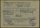 PEINE/ Der Bürgermeister.. 1947 (29.4.) Seltener AFS Francotyp "Hochrechteck" Auf Dienst-Fern-Kt.: Polizeil. Nachrichten - Other & Unclassified