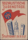 STUTTGART/ SOZIALISTISCHER JUGEND-TAG 1947 (Aug.) SSt = Jugend-Organisation "Die Falken" (Falke, Stadttürme) Sehr Selten - Sonstige & Ohne Zuordnung