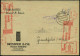 KOBLENZ 2/ T 1947 (19.3.) 2K-Steg + Viol. Ra.2: Gebühr/bezahlt + Aptierter AFS Francotyp: FRANKFURT (MAIN)/9/DB/ DRESDNE - Andere & Zonder Classificatie