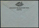 PINNEBERG/ DENKT AN HELGOLAND!/ Kreisverwaltung Pinneberg 1952 (22.3.) AFS = Insel Helgoland (mit Strahlen) Rückgabe Dur - Autres & Non Classés