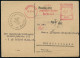 BERLIN C 2/ Justizbehörden.. 1947 (13.6.) AFS Francotyp "Hochrechteck" + Viol. 1K-HdN: Kammergericht Zu Berlin (Justitia - Otros & Sin Clasificación