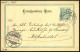 ÖSTERREICH 1900 (29.6.) Ausl.-P 5 Kr. KFJ Torbogen, Blaugrau, 2K: GABLONZ A. D. NEISSE 1, Rs. Text In  S T E N O , Ausl. - Autres