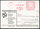 MEHLEM/ Bürstenhalter/ RINGSDORFF/ WERKE AG. 1935 (26.11.) AFS = Kohlebürstenhalter Auf Passender, Zweifarb. Reklamekt.! - Electricidad