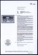 B.R.D. 1989 (Mai) 100 Pf. "40 Jahre Europarat" Mit Amtl. Handstempel  "M U S T E R" , Postfr. + Amtl. Ankündigungsblatt  - Other & Unclassified