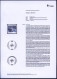 B.R.D. 1999 (März) 110 Pf. "50 Jahre N.A.T.O." Mit Amtl. Handstempel  "M U S T E R" , Postfr. + Amtl. Ankündigungsblatt  - Other & Unclassified