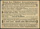 BERLIN NW7/ Mo 1941 (24.9.) PFS 3 Pf. Auf Vordruck-Kt.: Haus Der Länder Kulturfilmtheater U.a. "Dorf Im Roten Sturm" (Fi - Cinema