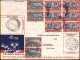 NIEDERLANDE /  SÜDAFRIKA 1938 (5.12.) KLM-Vortrekker-Sonderflug: Amsterdam - Pretoria - Amsterdam (je AS), Vs./rs. KLM-S - Other (Air)
