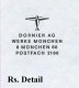 8 MÜNCHEN 66/ DORNIER/ STOL-ARBEITSFLUGZEUGE 1971 (11.3.) AFS Francotyp 130 Pf. = Dornier Do 28 D "Skyservant" (Bf. Schw - Aviones