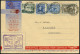 AUSTRALIEN 1931 (17.11.) Weihnachts-Sonderflug Australien - England , Viol. Flp.-HdN: SPECIAL/AIR MAIL FLIGHT.., Flugpos - Airplanes