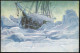 NORWEGEN 1924 (4.8.) SSt: POLHAVET/N.Br.7 6°-5 1' = Bordpostamt Expeditionsschiff "Maud", Auflieferung Kolymna-Mündung,  - Geography