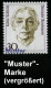 B.R.D. 1991 (Jan.) 30 Pf. Käthe Kollwitz (Dauerserie) Mit Amtl. Handstempel  "M U S T E R" , Postfr. + Amtl. Ankündigung - Andere & Zonder Classificatie