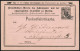 Berlin-Hohenschönhausen 1897 (1.9.) 2 Pf. Stadtpost-Privat-PP. 2 Pf. "Berl. Packetfahrt AG." Schw./rosa: Grundbesitzerve - Théâtre