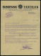 BERLIN SW/ 68/ TELEFUNKEN/ DIE DEUTSCHE WELTMARKE 1933 (28.4.) AFS Francotyp (Firmen-Logo) Firmen-Bf. (links Oben Kl. Ke - Music