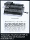 LÜBBECKE/ (WESTF.)/ DEG/ Deutsche/ Efesol-Ges. 1933 (10.8.) AFS-Musterabdruck Francotyp "Mäanderrechteck"  = Roland (mit - Música
