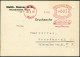 TROSSINGEN/ (Württ.)/ HOHNER/ DIE/ WELTMARKE 1933 (Aug.) AFS Francotyp = Mundharmonika , Firmen-Kt. (Reg.-Lochung Geschl - Musik