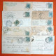 LOT 10 OLD GREETINGS POSTCARDS, ALL USED WITH STAMPS, EXCELLENT CONDITION - Collections & Lots