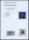 B.R.D. 1999 (Feb.) 110 Pf. "25 Jahre Deutsche Krebshilfe", 22 Verschied. Alternativ-Entwürfe Der Bundesdruckerei Auf 4 E - Krankheiten