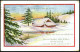 U.S.A. 1920 (22.12.) Tbc-Weihnachts-Spendenmke. "MERRY CHRISTMAS 1920" (St.Claus Mit Kind) Abgestempelt Mit Frankatur!,  - Enfermedades