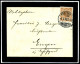 FREIBURG/ *(BREISGAU)1/ A 1899 (6.6.) 1K-Gitter Auf EF 5 Pf. Krone, Rotbraun, Kleiner Trauer-Bf. + Inhalt: Kondolenz-Dan - Medizin