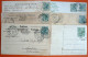 LOT 6 OLD GREETINGS POSTCARDS, ALL USED WITH STAMPS, EXCELLENT CONDITION - Collections & Lots